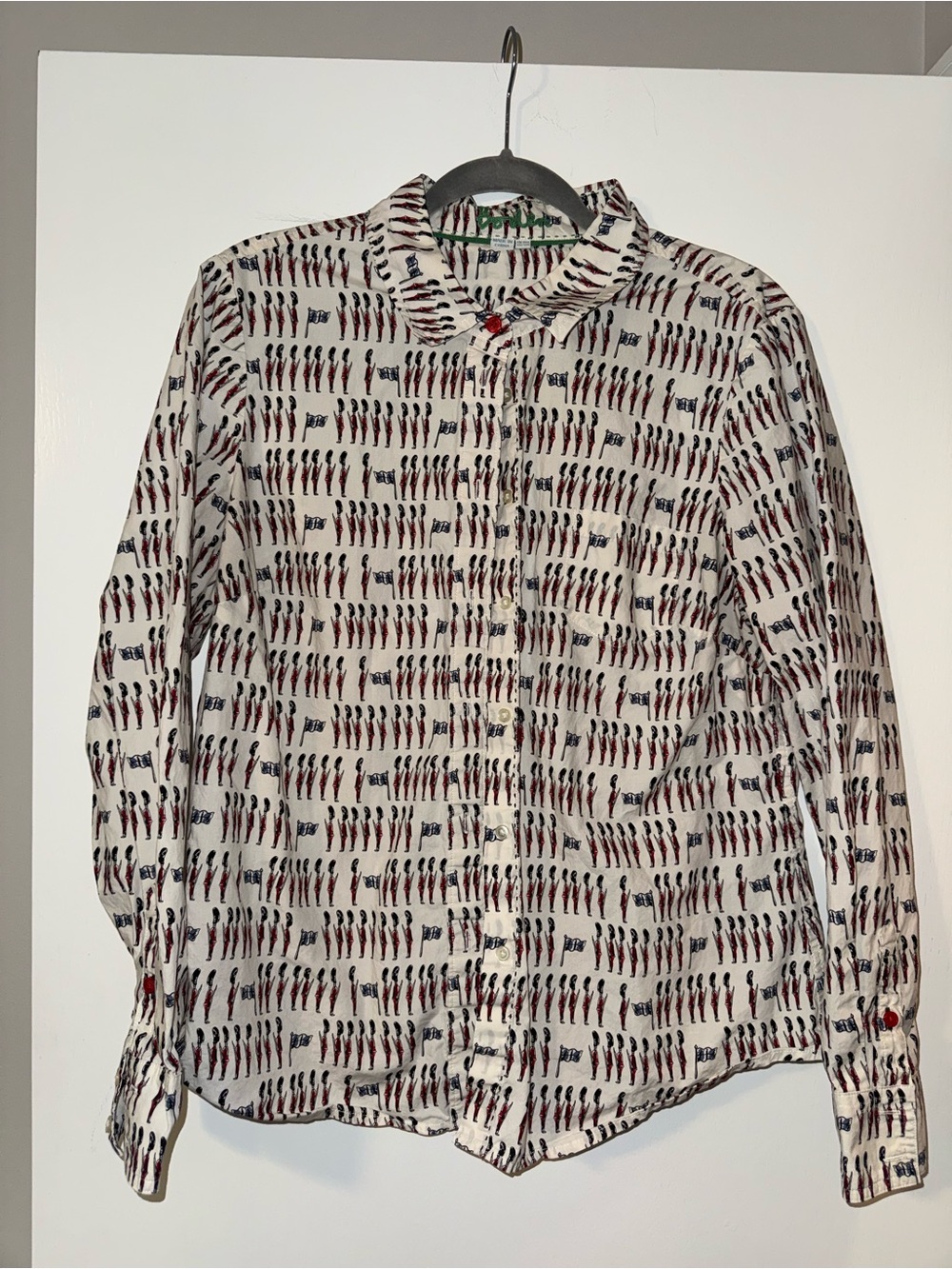 Boden Royal Guard Beefeater button up